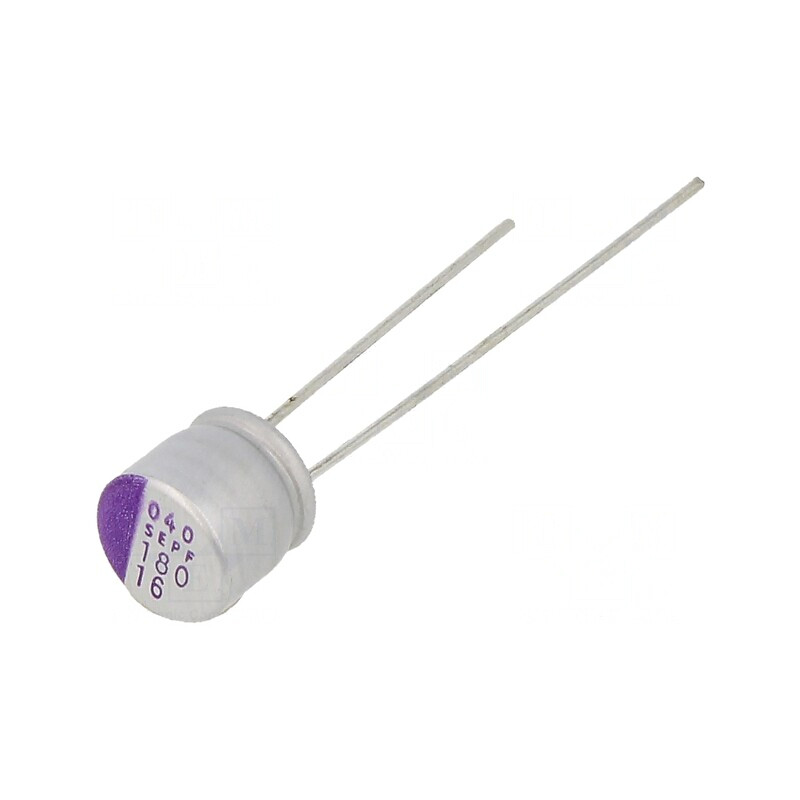 Condensator Polimeric 180uF 16V 105°C THT | Electronic-mag.ro | Componente Electronice