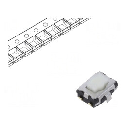 Microîntrerupător TACT SPST 15VDC SMD | Electronic-mag.ro | Componente Electronice