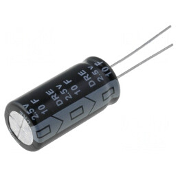 Supercondensator THT 10F 2.5V 12.5x25mm