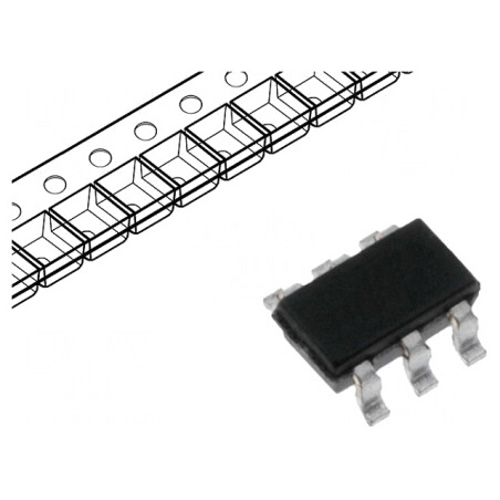 Amplificator de măsurare 350kHz 1 canal 2,7-5,5V | Electronic-mag.ro | Componente Electronice