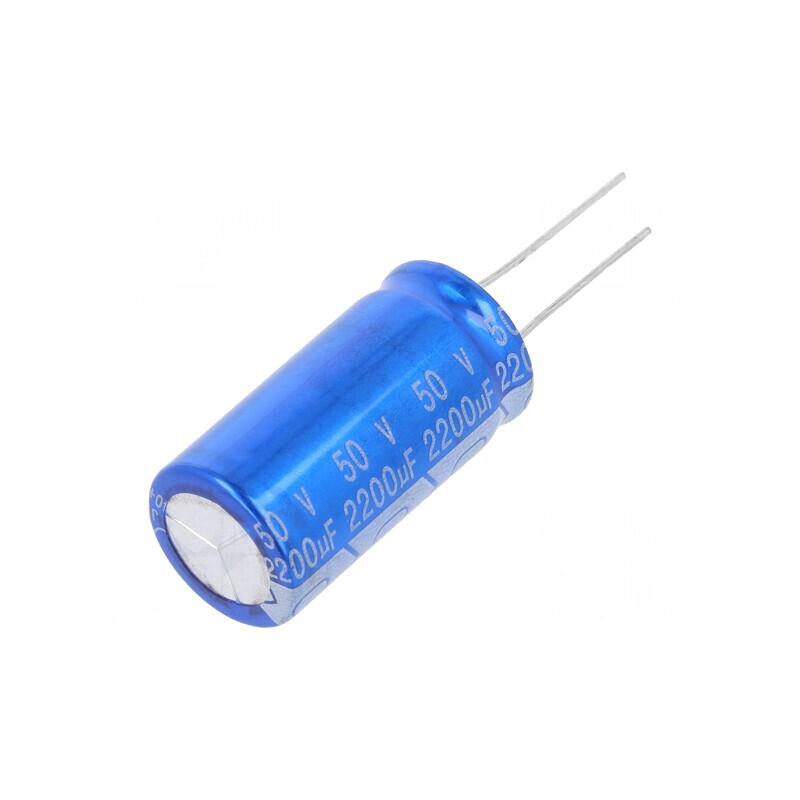Condensator Electrolitic THT 2200uF 50V 18x35mm | Electronic-mag.ro | Componente Electronice