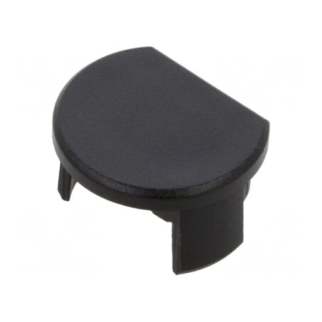 Obturator Profil LED Negru OLEK | Electronic-mag.ro | Componente Electronice
