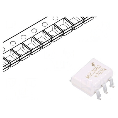 Optotriac 5,3kV 600V Zero Cross | Electronic-mag.ro | Componente Electronice