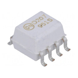 Optocuplor SMD 2 Canale 5.3kV 70V SO8 | Electronic-mag.ro | Componente Electronice