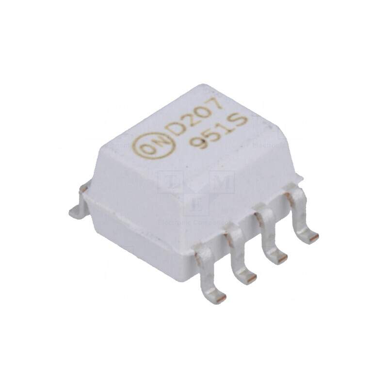 Optocuplor SMD 2 Canale 5.3kV 70V SO8 | Electronic-mag.ro | Componente Electronice