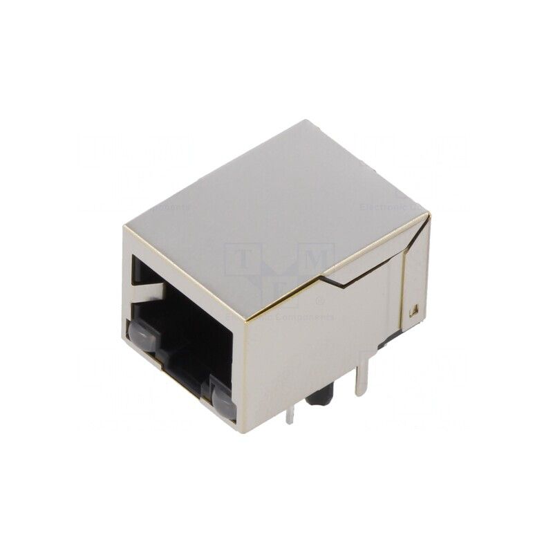 Soclu RJ45 8p8c Ecranat cu LED | Electronic-mag.ro | Componente Electronice Soclu RJ45 8p8c Ecranat cu LED | Electronic-mag.ro | Componente Electronice