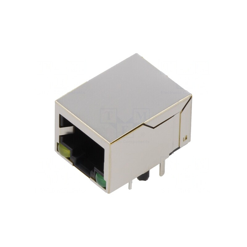 Soclu RJ45 Ecranat cu LED 8p8c THT | Electronic-mag.ro | Componente Electronice Soclu RJ45 Ecranat cu LED 8p8c THT | Electronic-mag.ro | Componente Electronice