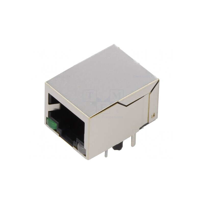 Soclu RJ45 8p8c Ecranat cu LED | Electronic-mag.ro | Componente Electronice Soclu RJ45 8p8c Ecranat cu LED | Electronic-mag.ro | Componente Electronice