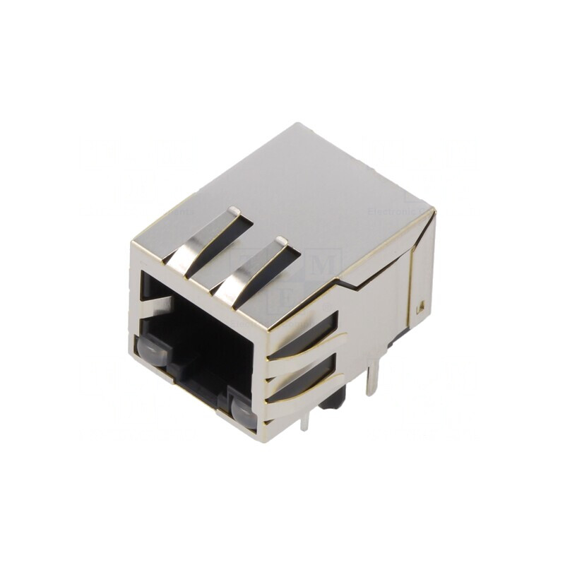 Soclu RJ45 Ecranat cu LED 8p8c THT | Electronic-mag.ro | Componente Electronice Soclu RJ45 Ecranat cu LED 8p8c THT | Electronic-mag.ro | Componente Electronice