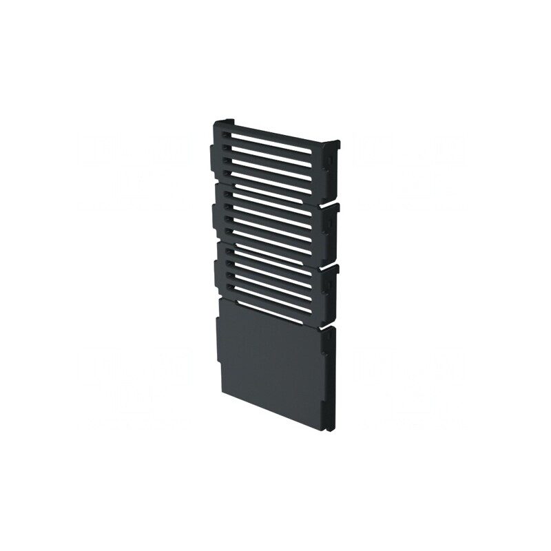 Capac de protecție gri închis Railbox 45 Multilevel | Electronic-mag.ro | Componente Electronice