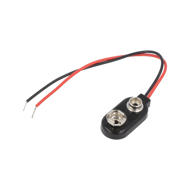 Conector Baterie 9V cu Cabluri 100mm | Electronic-mag.ro | Componente Electronice Conector Baterie 9V cu Cabluri 100mm | Electronic-mag.ro | Componente Electronice