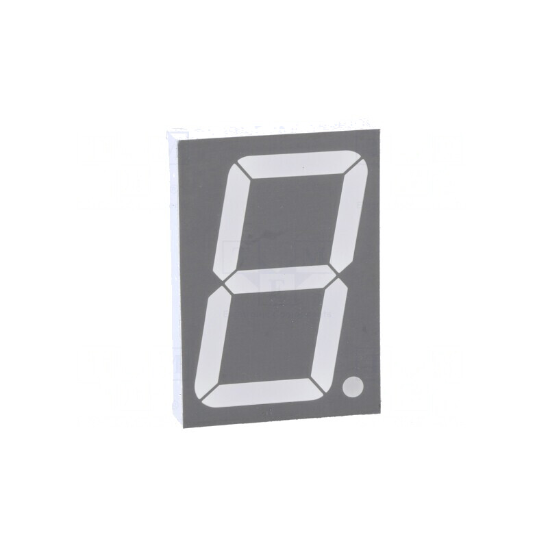 Afișaj LED 7 Segmente 38mm Roșu | Electronic-mag.ro | Componente Electronice