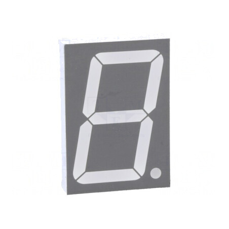 Afișaj LED 7 Segmente 38mm Roșu | Electronic-mag.ro | Componente Electronice