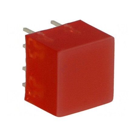 LED Afișaj Roșu 660nm 20-100mcd | Electronic-mag.ro | Componente Electronice