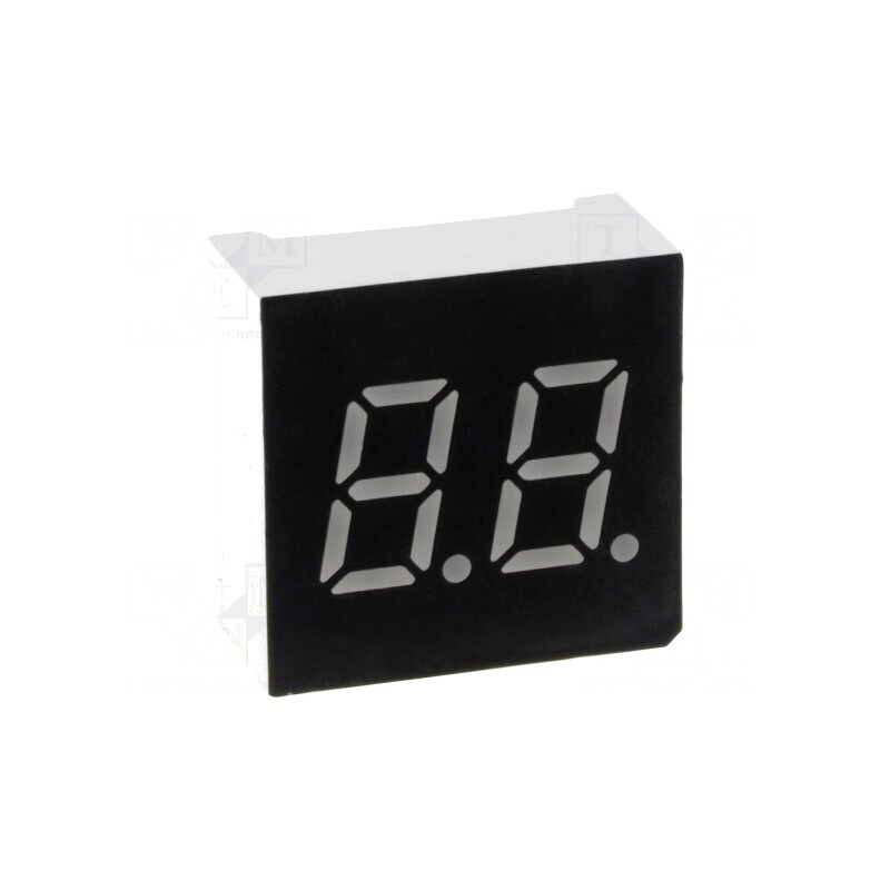 Afișaj LED 7 Segmente 7,62mm Roșu 2 Digiti | Electronic-mag.ro | Componente Electronice Afișaj LED 7 Segmente 7,62mm Roșu 2 Digiti | Electronic-mag.ro | Componente Electronice