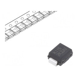 Tiristor Sidac 1A 104-118V SMD Rola Banda Bidirectionala | Electronic-mag.ro | Componente Electronice