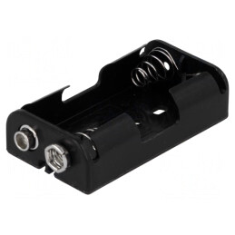 Suport Baterii AA R6 x2 pe Panou 6F22 | Electronic-mag.ro | Componente Electronice