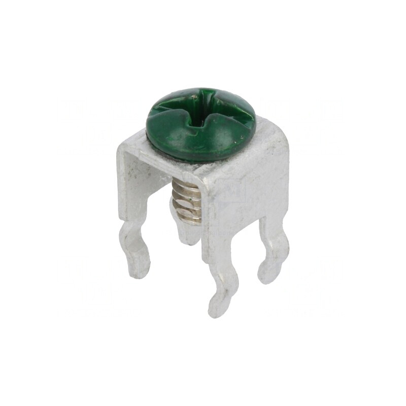 Terminal cu Șurub Verde 7x5mm THT | Electronic-mag.ro | Componente Electronice
