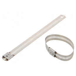 Colier de Strângere Natural Oțel 150mm x 12mm | Electronic-mag.ro | Componente Electronice