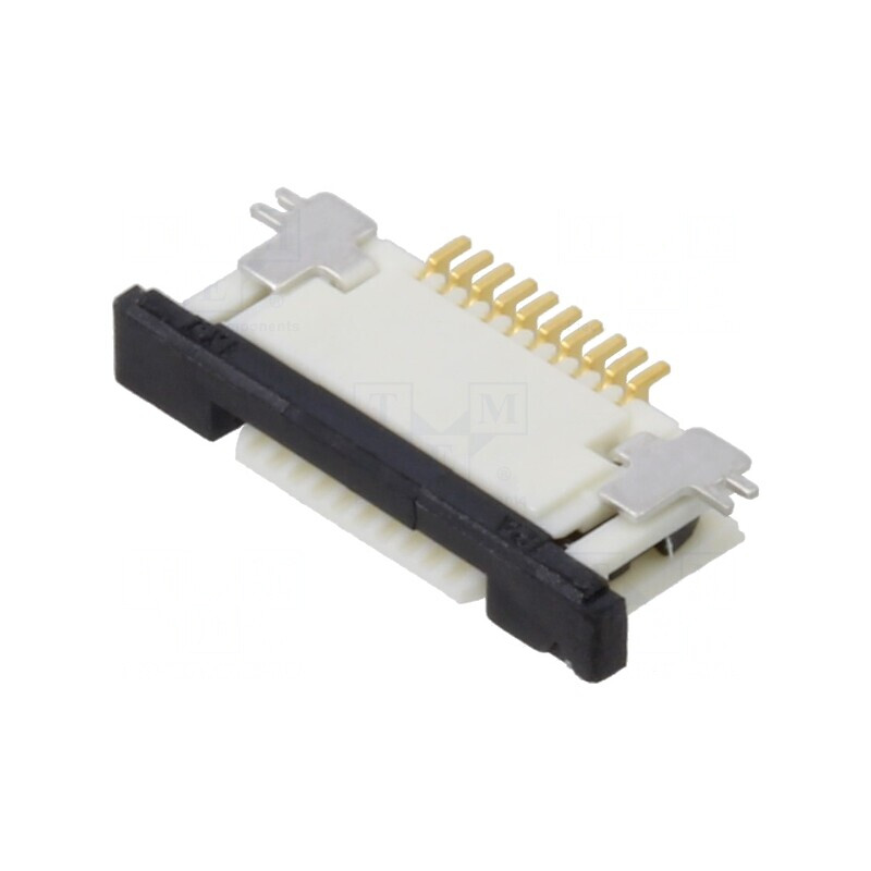 Conector FFC/FPC Orizontal 10 Pini ZIF | Electronic-mag.ro | Componente Electronice
