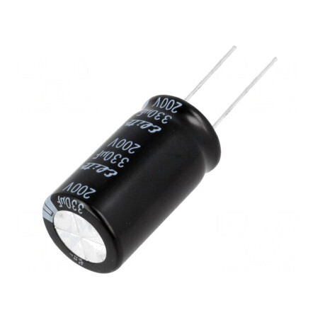 Condensator Electrolitic THT 330uF 200VDC | Electronic-mag.ro | Componente Electronice