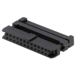 Mufă IDC Mamă 24 Pin Presare Cablu Aurit | Electronic-mag.ro | Componente Electronice