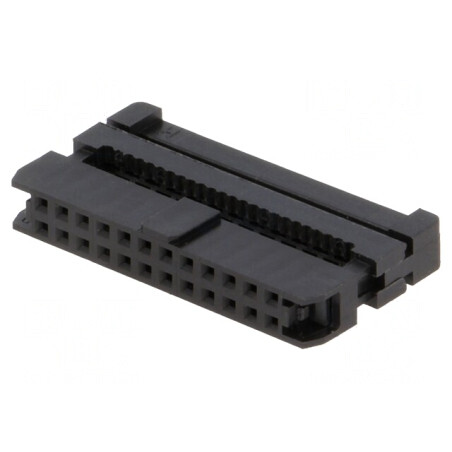 Mufă IDC Mamă 24 Pin Presare Cablu Aurit | Electronic-mag.ro | Componente Electronice