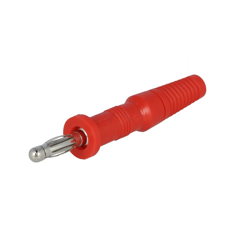 Mufă Banană 4mm 10A 60VDC Roșie Neizolată | Electronic-mag.ro | Componente Electronice Mufă Banană 4mm 10A 60VDC Roșie Neizolată | Electronic-mag.ro | Componente Electronice