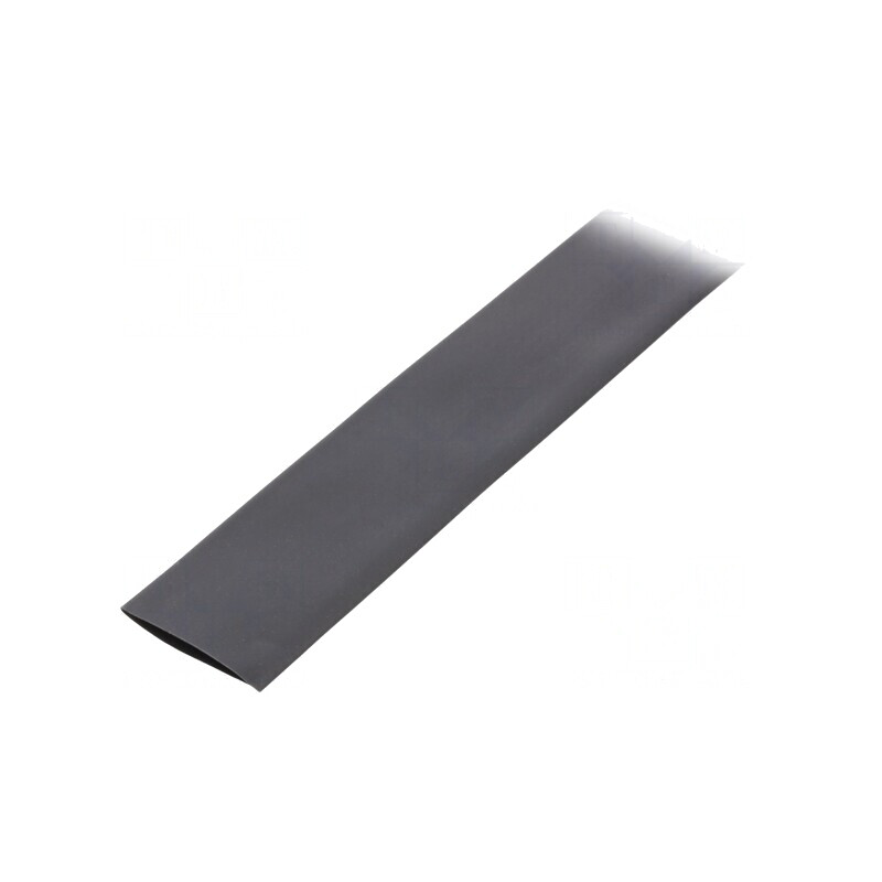 Manson termocontractabil 15mm 1m negru | Electronic-mag.ro | Componente Electronice
