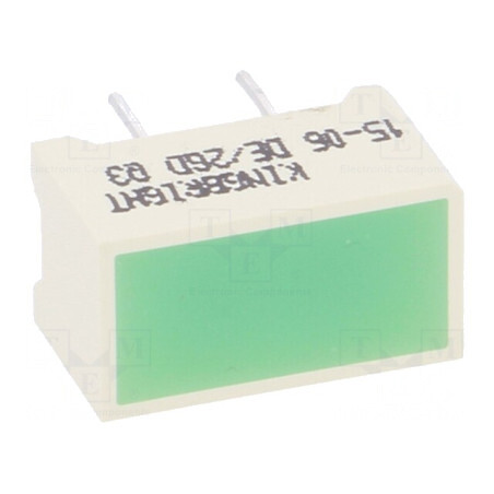 LED Afișaj Verde Lentilă Difuză 568nm 120° | Electronic-mag.ro | Componente Electronice