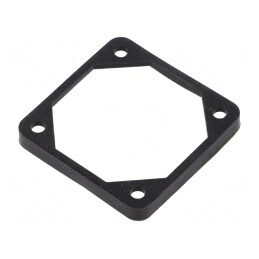 Garnitură Neagră pentru Montare 4,5mm | Electronic-mag.ro | Componente Electronice