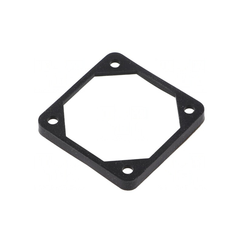 Garnitură Neagră pentru Montare 4,5mm | Electronic-mag.ro | Componente Electronice