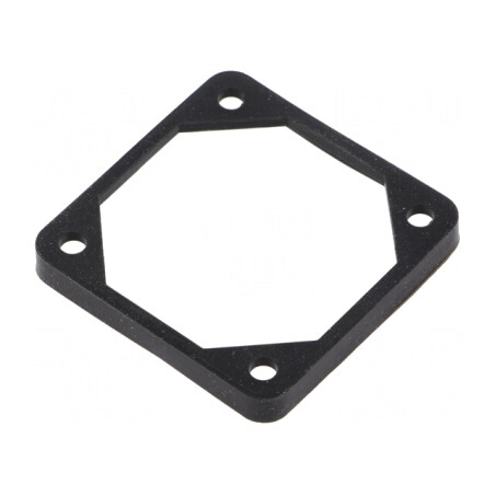 Garnitură Neagră pentru Montare 4,5mm | Electronic-mag.ro | Componente Electronice