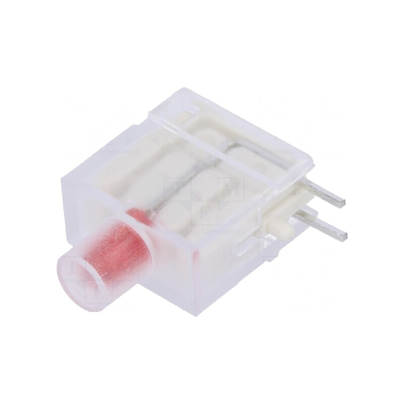 LED Roșu 3,9mm Lentilă Difuză | Electronic-mag.ro | Componente Electronice