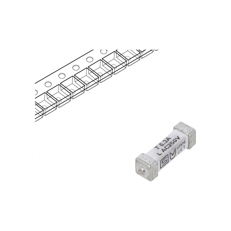 Siguranță Întârziere 6.3A 250V 125V SMD Cupru | Electronic-mag.ro | Componente Electronice Siguranță Întârziere 6.3A 250V 125V SMD Cupru | Electronic-mag.ro | Componente Electronice