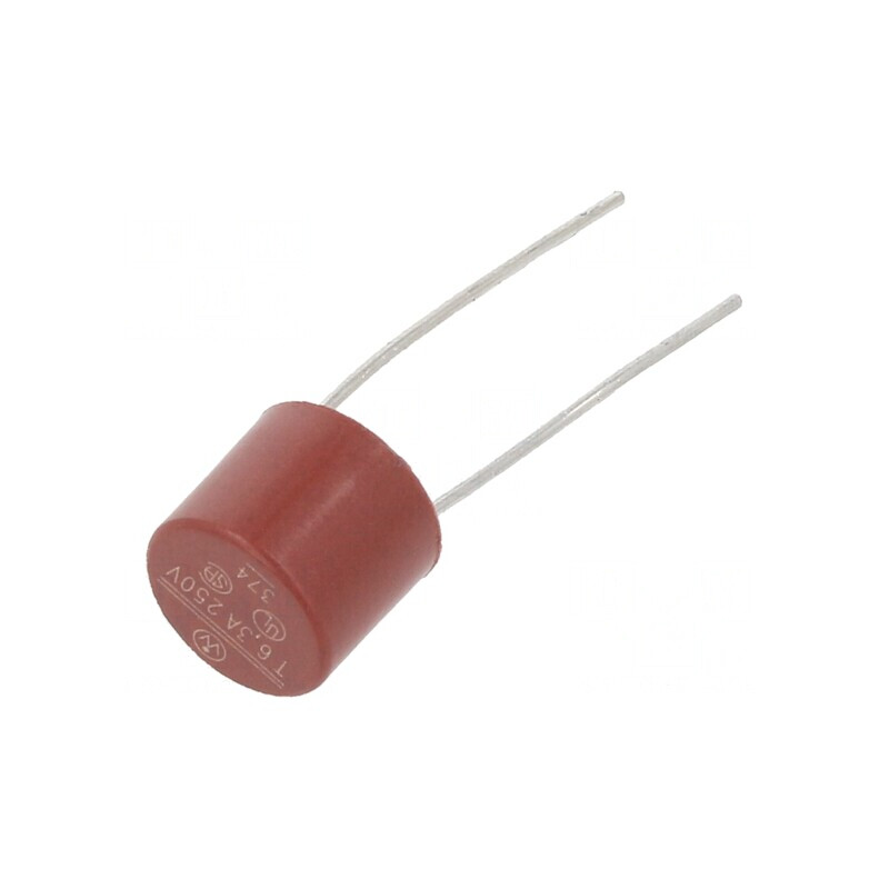 Siguranță întârziere 6.3A 250V THT TR5 Cupru | Electronic-mag.ro | Componente Electronice