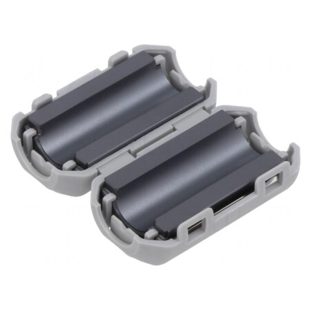 Ferită Gri 35mm x 28mm x 9mm - Set 2 Piese | Electronic-mag.ro | Componente Electronice