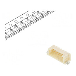 Soclu PCB 2mm 6PIN SMT | Electronic-mag.ro | Componente Electronice
