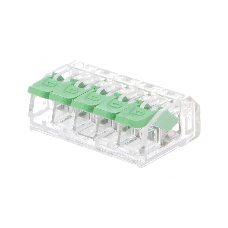 Bornă cu eliberare rapidă 0,2-4mm² 24-12AWG 300V | Electronic-mag.ro | Componente Electronice Bornă cu eliberare rapidă 0,2-4mm² 24-12AWG 300V | Electronic-mag.ro | Componente Electronice