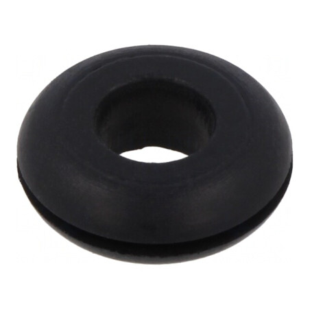 Manșon Guma Neagră 15,88mm x 9,52mm | Electronic-mag.ro | Componente Electronice