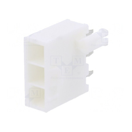 Soclu cablu-placă Mini-Fit Jr 4,2mm 3 PIN THT 9A drept | Electronic-mag.ro | Componente Electronice