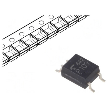 Optocuplor SMD SO6 3,75kV | Electronic-mag.ro | Componente Electronice