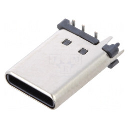 Mufă USB C Verticală 6 PIN SMT 3A | Electronic-mag.ro | Componente Electronice