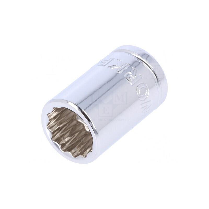 Tubulară 12mm 12-puncte 3/8 oțel crom-vanadium | Electronic-mag.ro | Componente Electronice