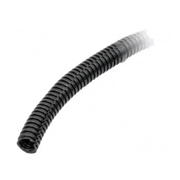 Tub Protecție Polietilenă LD Neagră 25mm 50m | Electronic-mag.ro | Componente Electronice