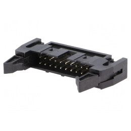 Conector IDC 20P cu Ejector 2.54mm Negru | Electronic-mag.ro | Componente Electronice