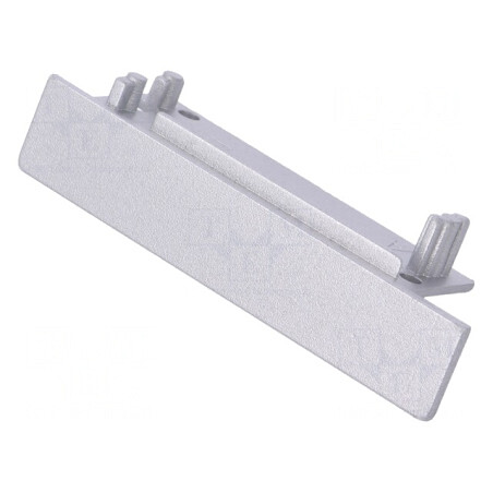 Obturator Argintiu pentru Profil LED 2 Buc. | Electronic-mag.ro | Componente Electronice