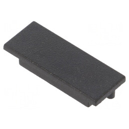 Obturator Negru pentru Profil LED, 2 Bucăți, ABS VARIO30-01 | Electronic-mag.ro | Componente Electronice