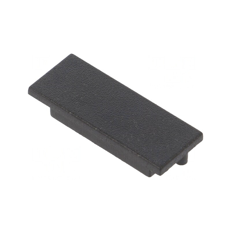 Obturator Negru pentru Profil LED, 2 Bucăți, ABS VARIO30-01 | Electronic-mag.ro | Componente Electronice