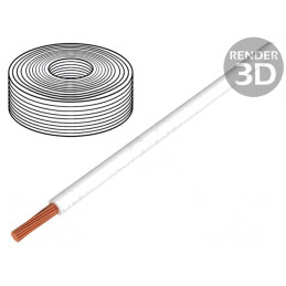Cablu H07Z-K Cu 1,5mm2 Alb 450/750V | Electronic-mag.ro | Componente Electronice